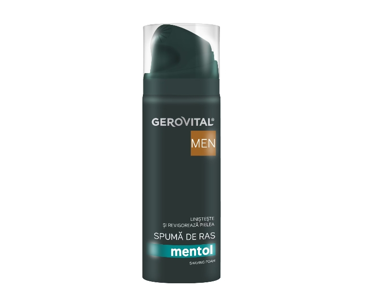 Spuma de ras Gerovital Men Mentol, 200 ml [1]