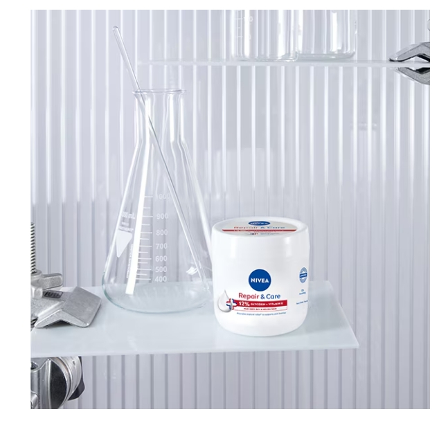 Crema Nivea Repair & Care cu 12% Glicerina si Vitamina E, 400 ml [5]