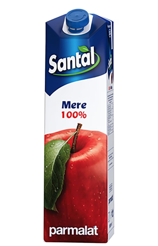 Suc de Mere 100% , Santal, bax 4 x 1 l [1]