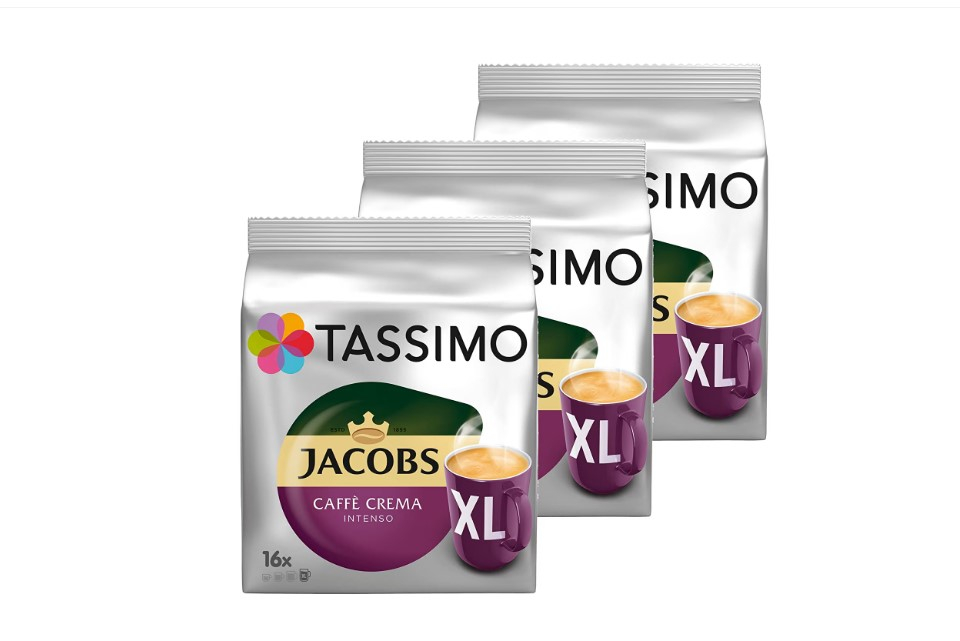 Set 3x TASSIMO Cafe Crema Intenso, 16 capsule [1]