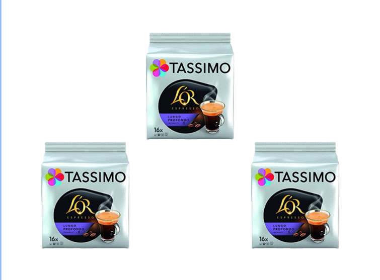 Set 3x TASSIMO L'Or Lungo Profondo Cafea 16 capsule [1]