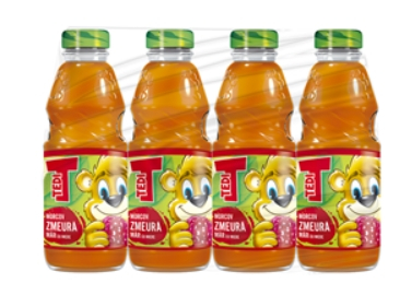 TEDI Suc Morcov-Mar-Zmeura SGR 4 x 0,30 L [1]