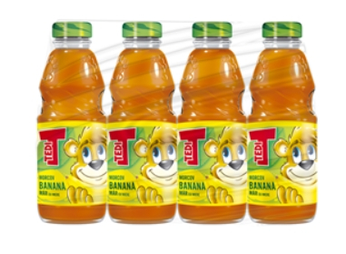 TEDI Suc Morcov-Mar-Banana SGR 4 x 0,30 L [1]