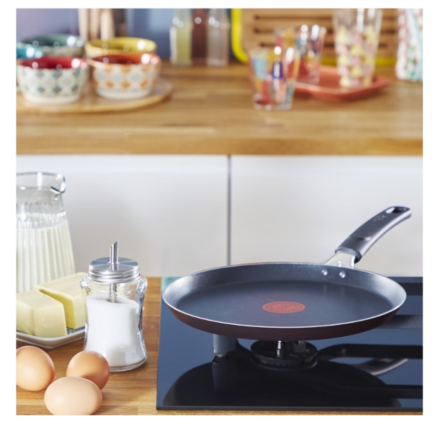 Tigaie de clatite Tefal Simply Clean, Thermo-Signal, invelis antiaderent din titan, 25 cm [3]
