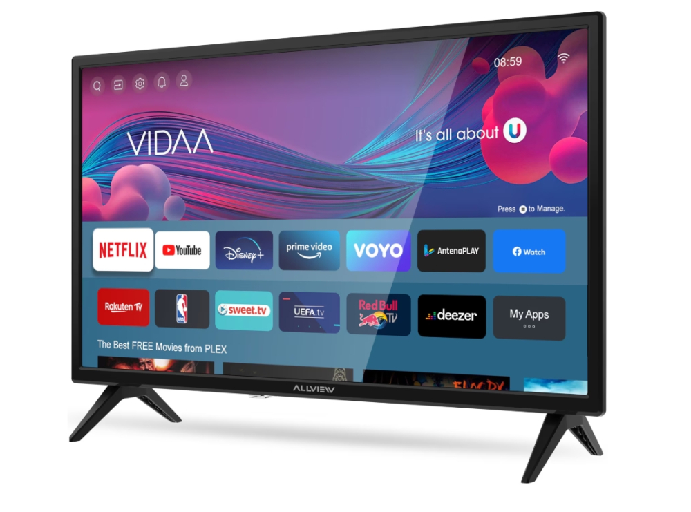 Televizor Allview LED 24iPlay6000-H, 60 cm, Smart , HD, Clasa E [2]