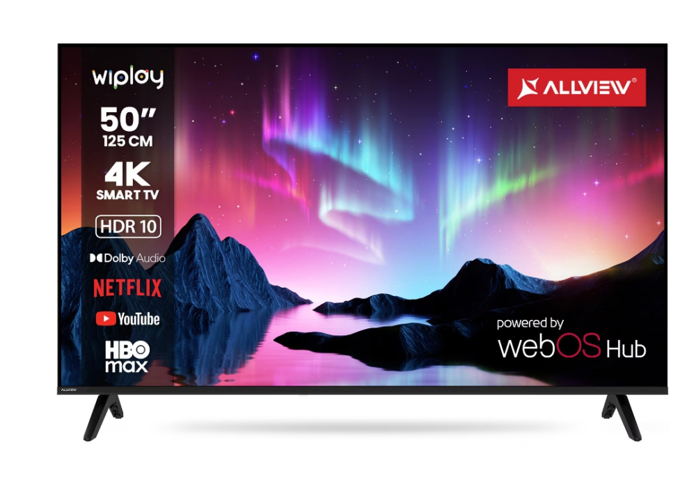 Televizor Allview LED 50WiPlay6301-U, 125cm, Smart, 4K Ultra HD, Clasa E [2]