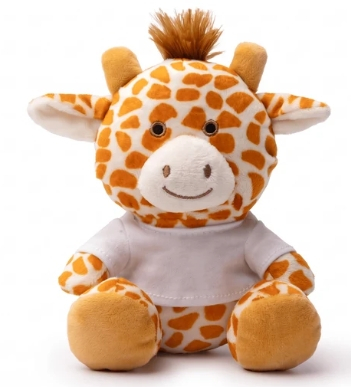 Ursulet de plus Girafa cu tricou personalizat [5]