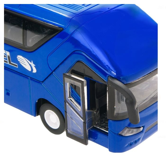 Vehicul Autobuz Turistic cu Usi care se Deschid Sunet & Lumini 1:50 [2]
