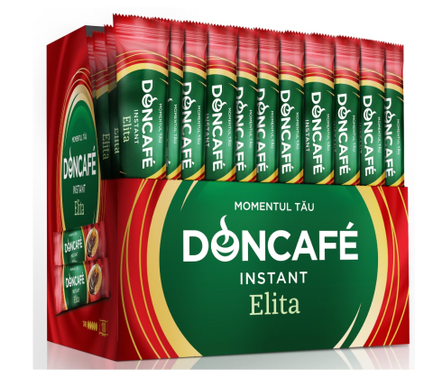 Cafea - Cafea solubila Doncafe elita instant 1.8g - 100 plicuri