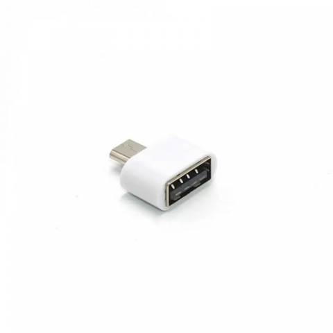 Adaptor OTG USB 2.0 la microUSB, OTG, Universal, Alb [2]