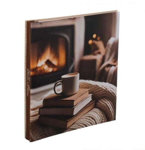 Albume Foto - Album Foto cu Coperta Model Semineu 27x29cm - 15File