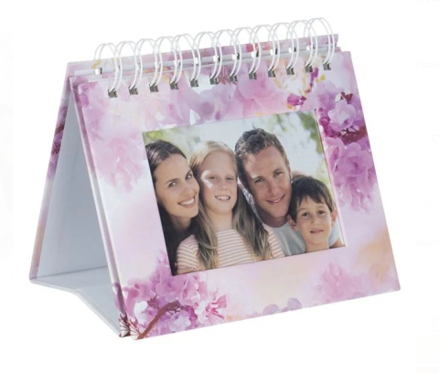 Albume Foto - Album Foto cu Spirala Floral 18x14cm (30 de poze)