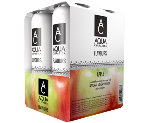Bauturi carbogazoase - Apa minerala AQUA CARPATICA Mar bax 0.33L x 4 doze