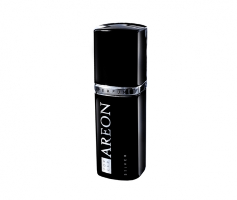 Accesorii Auto - AREON Odorizant Auto Parfum Masina, Silver 50 ml