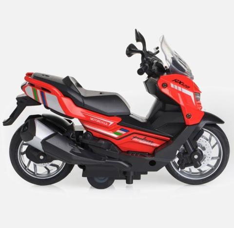 Jucarie Scooter Rosu cu Lumina [1]