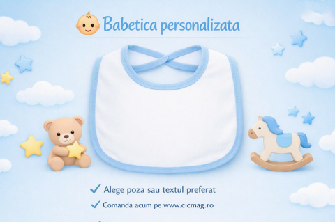 Cadouri Copii - Babetica personalizata - albastra