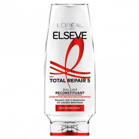 Ingrijire personala - Balsam L'Oreal Paris Elseve Total Repair 5 pentru par deteriorat, 200 ml