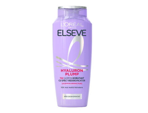 Ingrijire personala - Sampon hidratant L'Oreal Paris Elseve Hyaluron Plump pentru par deshidratat, 400 ml