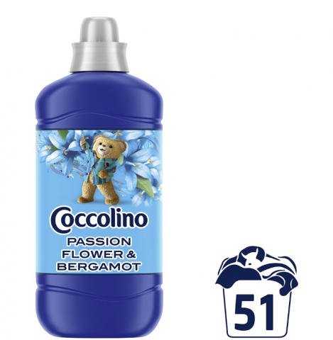 Balsam de rufe COCCOLINO Passion Flower & Bergamot, 1275 ml, 51 spalari [1]