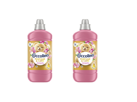 Balsam rufe - Set 2 x Coccolino Perfume & Care Balsam Rufe Caprifoi si Lemn de Santal 1,288 L