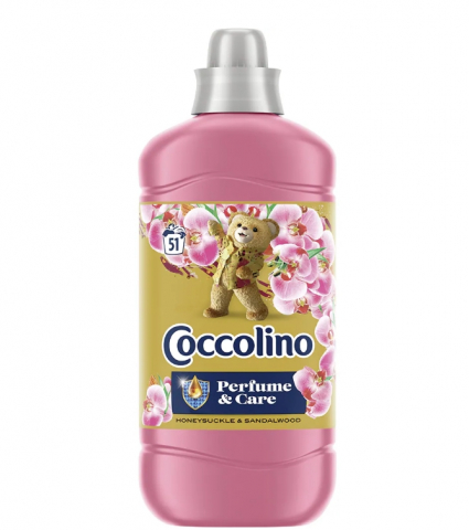 Balsam rufe - Balsam de rufe COCCOLINO Honeysuckle & Sandalwood, 1275 ml, 51 spalari