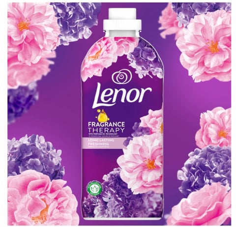 Pachet Balsam de rufe Lenor Fragrance Therapy Floral Bouquet, 2 x 48 spalari, 2 x 1.2 l [1]