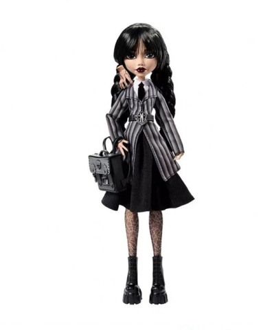 Papusa Monster High Wednesday de Colectie School Outfit - Mattel [4]
