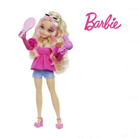 Jucarii fete - Papusa Barbie Dream Besties Malibu - Mattel
