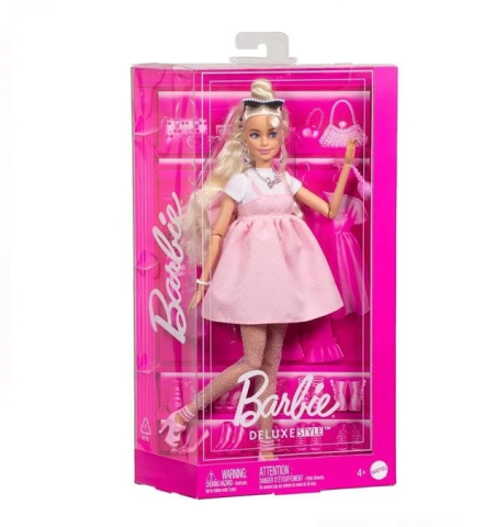 Jucarii fete - Papusa Barbie Fashionistas Deluxe - Mattel