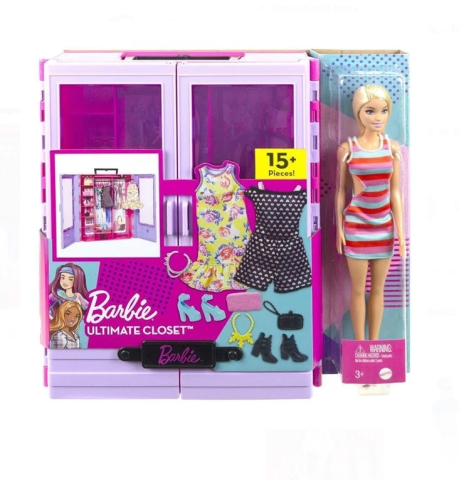 Barbie Fashion Dulap cu Haine - Mattel [4]