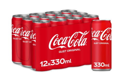 Bautura carbogazoasa Coca–Cola, 12 x 0.33l
