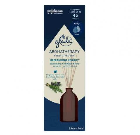 Odorizant Camera - Odorizant cameră Glade Aroma Reeds Refreshing Energy, rozmarin și ienupar, 80ml