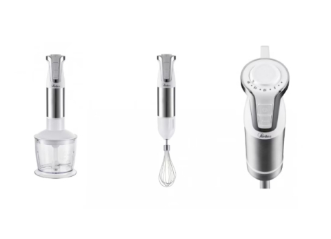 Blender 3 in 1 cu chopper si mixer Ardes Trinity, Otel inoxidabil, Vas gradat 700 ml, 1000 W, 20 de viteze reglabile, Gri/ Alb [4]