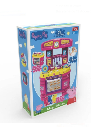 Bucatarie cu 13 Accesorii Peppa pentru Copii [6]