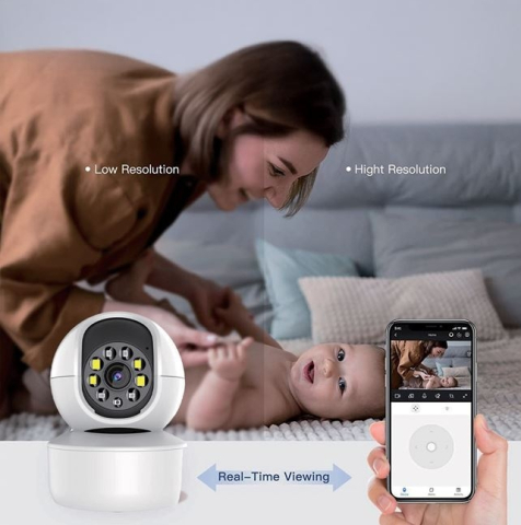 Camera de Supraveghere HD WiFi pentru Spatii Interioare [2]