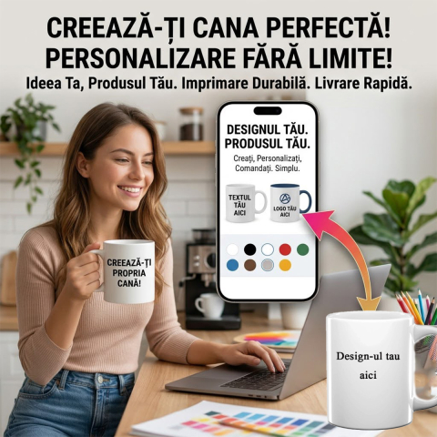 Cadouri pentru EA - Cana Personalizate 250 ml