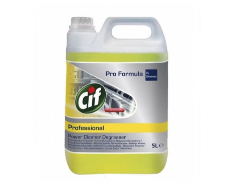 Solutie suprafete - Degresant Puternic Concentrat Cif Professional, 5 L