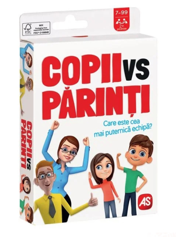 Jocuri de Societate - Joc de Societate ”Copii vs Parinti”