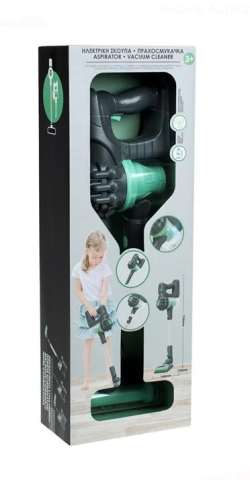 Jucarie Aspirator Vertical cu Accesorii Lumina & Lumina Verde [2]