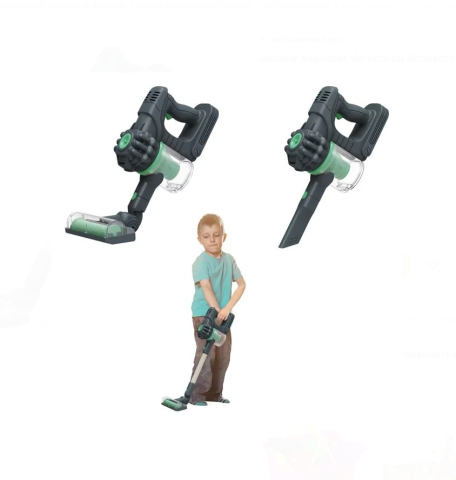 Jucarie Aspirator Vertical cu Accesorii Lumina & Lumina Verde [1]