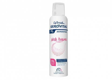 Deodorante si antiperspirante - Deodorant Antiperspirant Pink Heaven, Gerovital, 150 ml