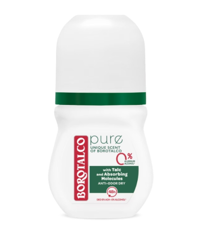 Deodorante si antiperspirante - Deodorant roll-on Borotalco Pure Original 50ml