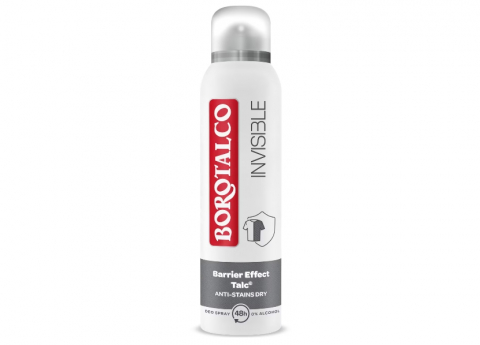 Deodorante si antiperspirante - Deodorant spray Borotalco invisible 150ml