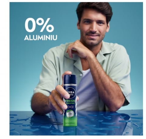 Deodorant spray masculin Fresh Sensation, Nivea, 150 ml [4]