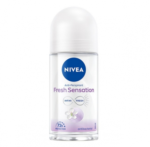 Deodorante si antiperspirante - Deodorant roll-on feminin Fresh Sensation, Nivea, 50 ml