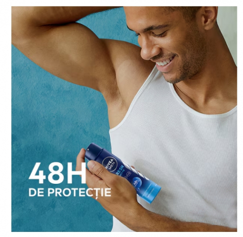 Deodorant spray masculin Fresh Active, Nivea, 250 ml [3]