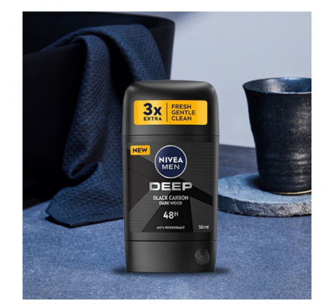 Deodorant Stick pentru barbati, Nivea Deep, 50ml [2]