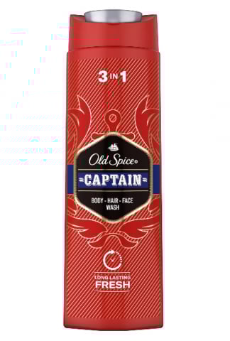 Ingrijire personala - Gel de dus Old Spice Captain, 400 ml