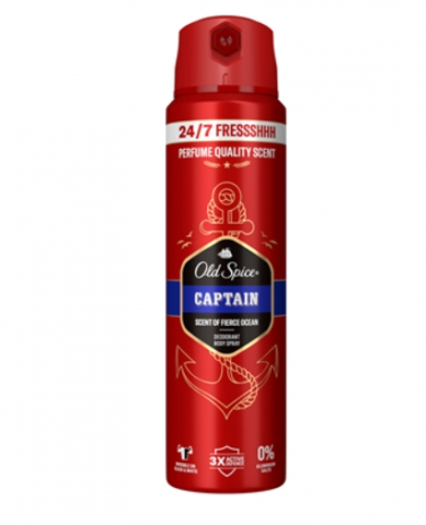 Deodorante si antiperspirante - Deodorant spay Old Spice Captain, 150 ml