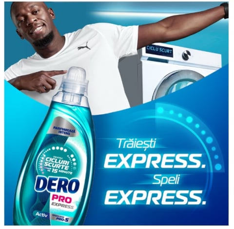 Detergent automat lichid, Dero pro express, activ, 37 spalari, 1.48L [1]